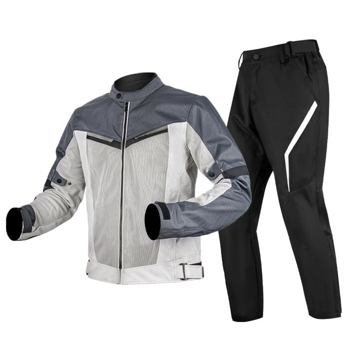 CE2 level full-body thickened protective motorcycle riding suit - J27