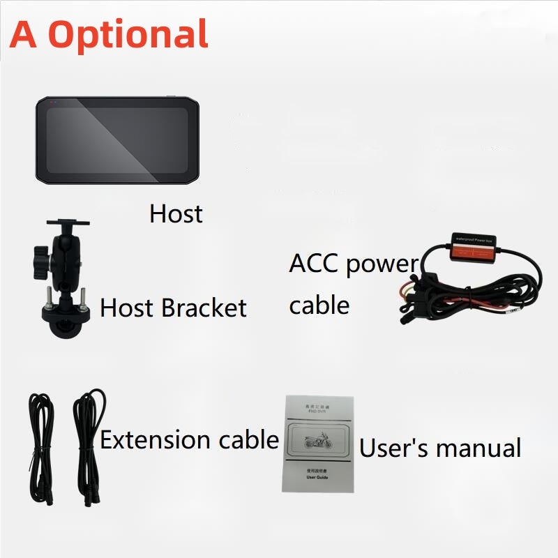 6.25 inch Motorcycle Carplay IP65 Waterproof Dual Bluetooth WiFi Wireless Android-Auto-P05