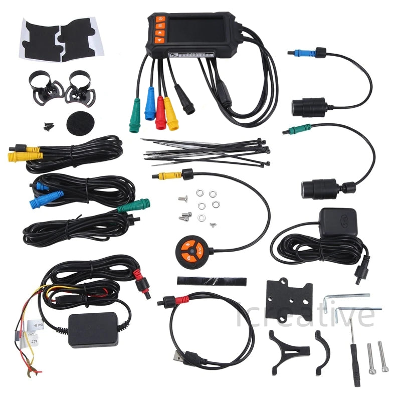 Dual Lens 1080P HD Night Vision Anti-Shake GPS Waterproof DVR Driving Recorder-F03