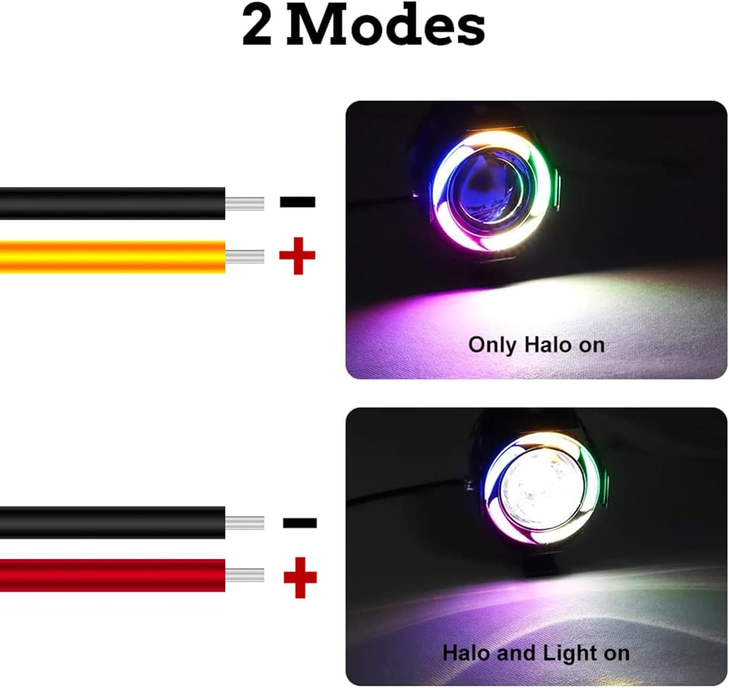 RGB colorful corner eye auxiliary light—D07