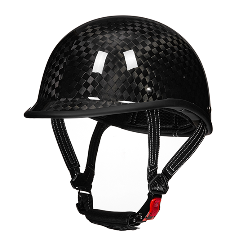 KTVMOTO Carbon fiber motorcycle half-helmet cruiser helmet-I52