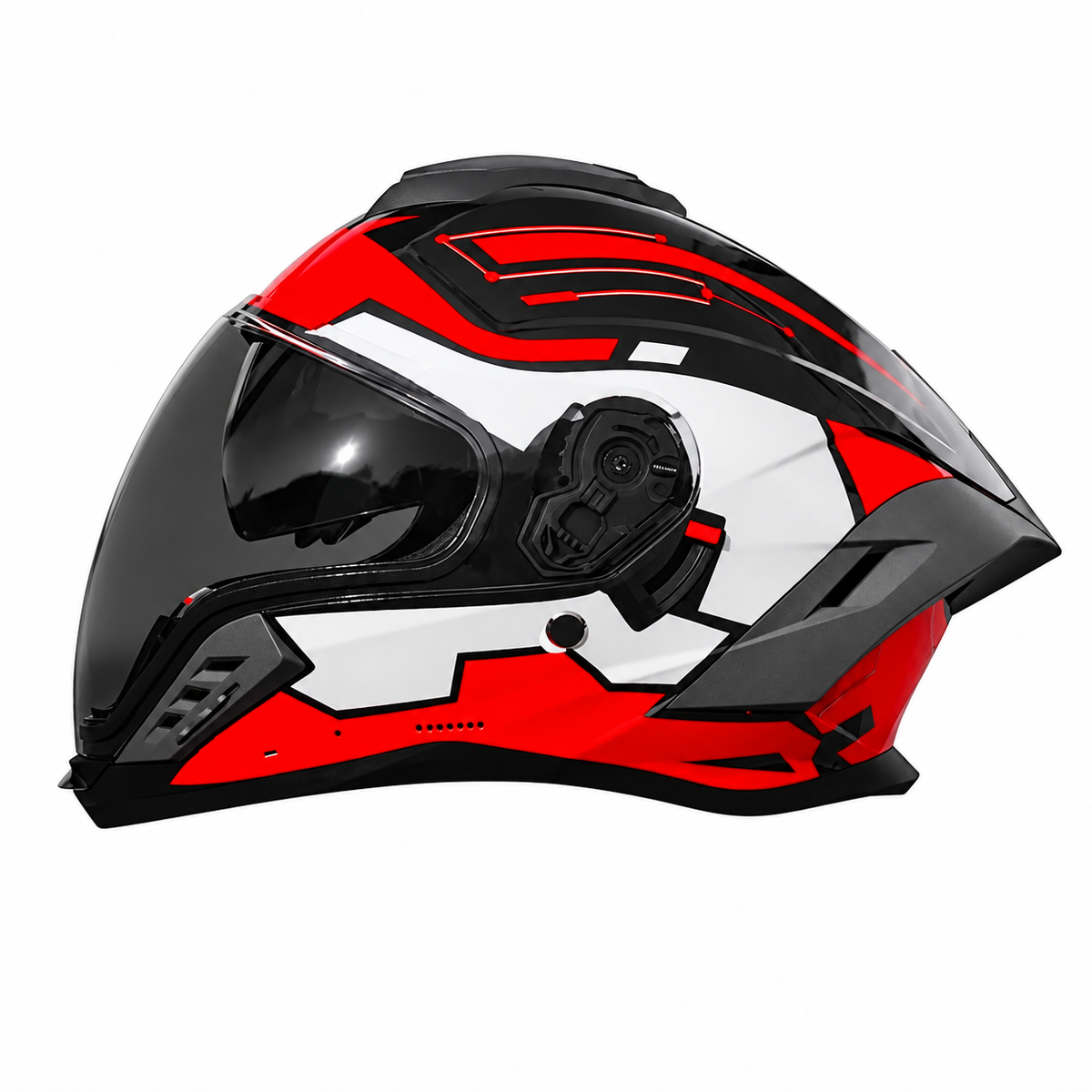 All-season full-face helmet with dual visors-I278