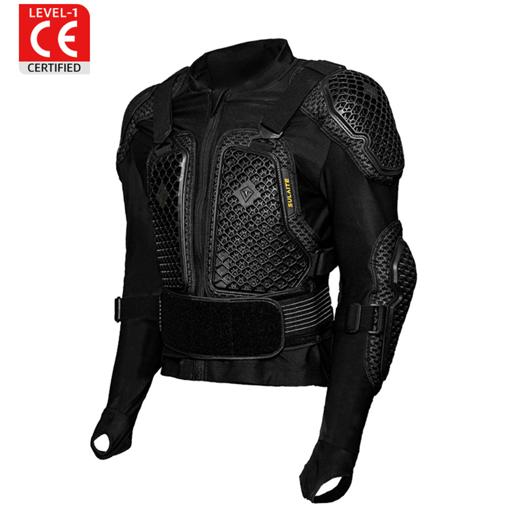 Anti-fall off-road armor chest protection motorcycle jacket-J09