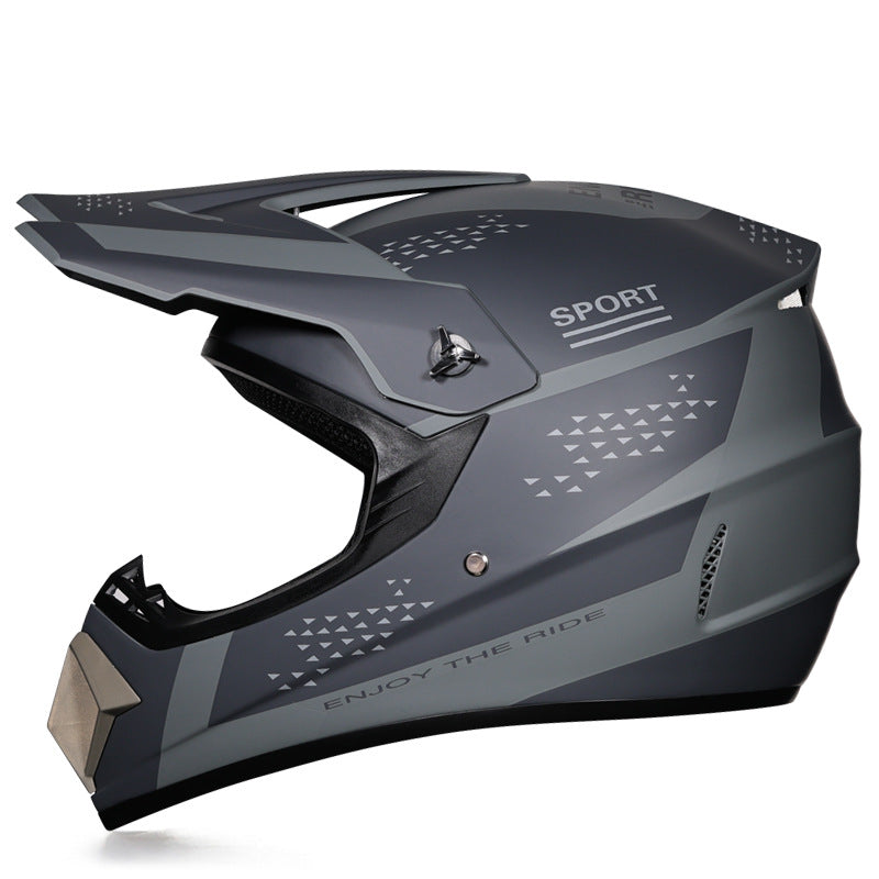 Lightweight full-face off-road motorcycle helmet-I164