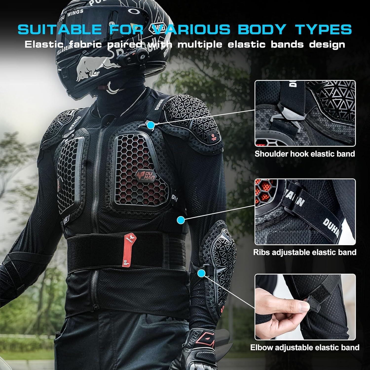 Brand New Professional-Grade CE Level 2 Spine and Chest Protector - J25