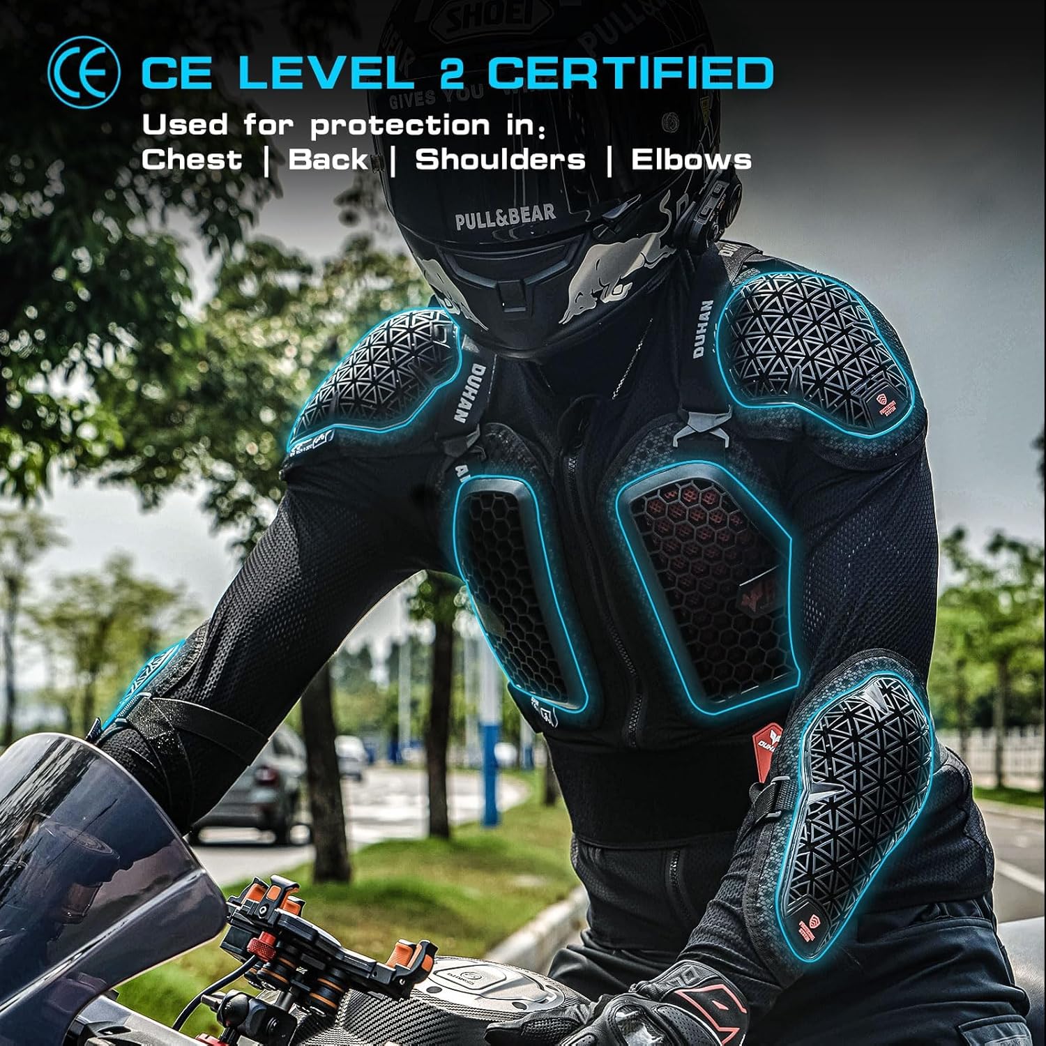 Brand New Professional-Grade CE Level 2 Spine and Chest Protector - J25