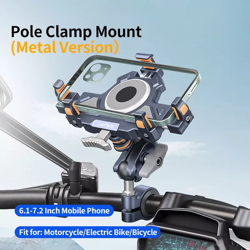đ„Aluminum alloy double shock absorption mobile phone holder-M27