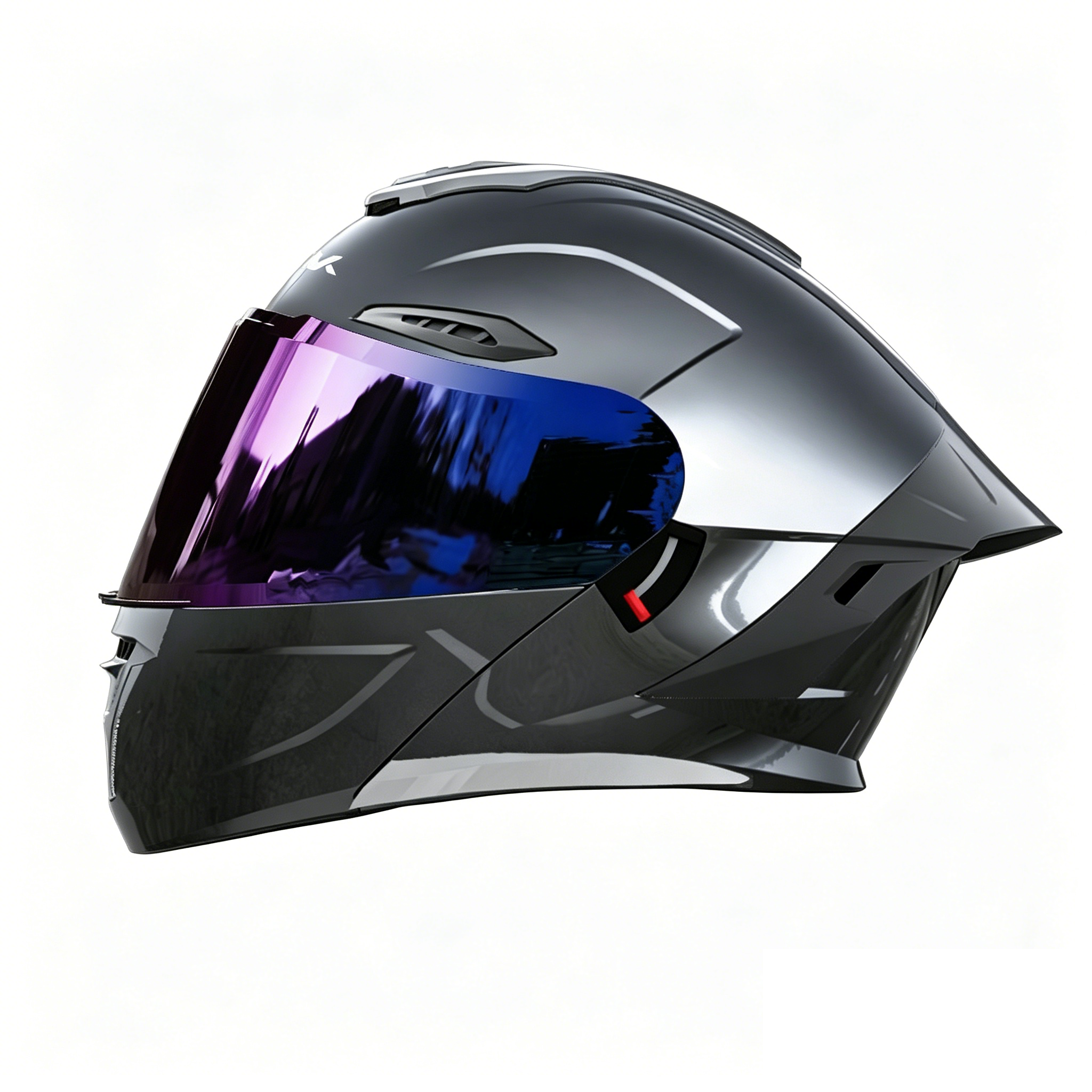 Modular Motorcycle Helmet with Dual Visor-I122