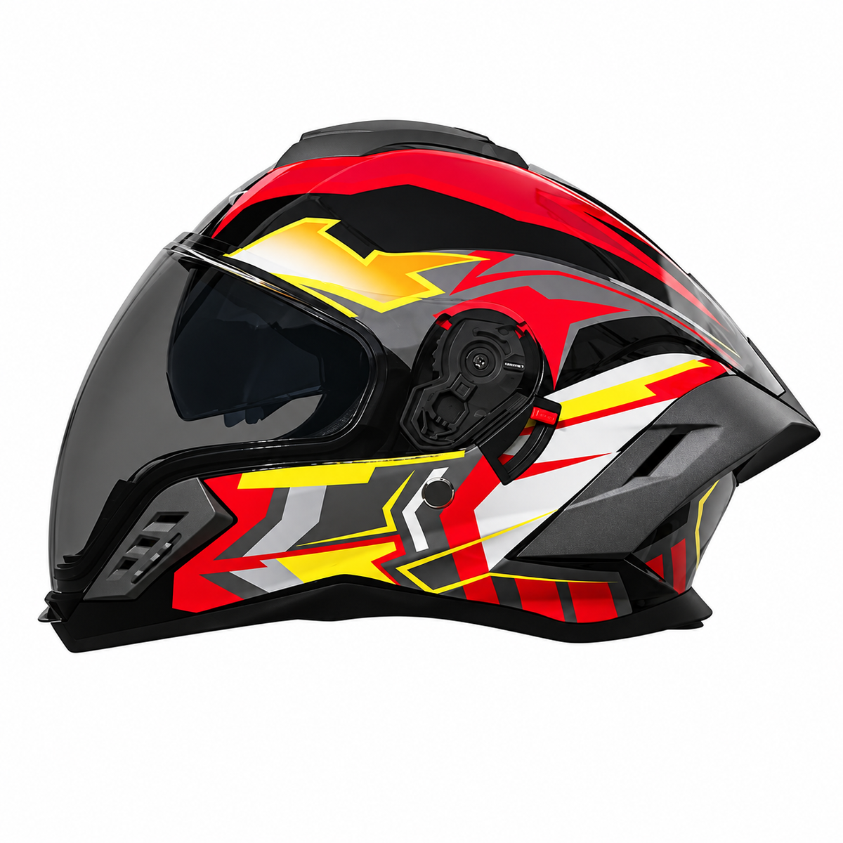 All-season full-face helmet with dual visors-I278