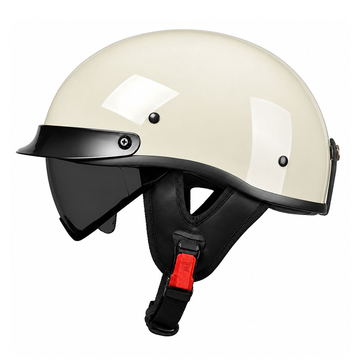 KTVMOTO Retro motorcycle scooter riding half helmet-I265