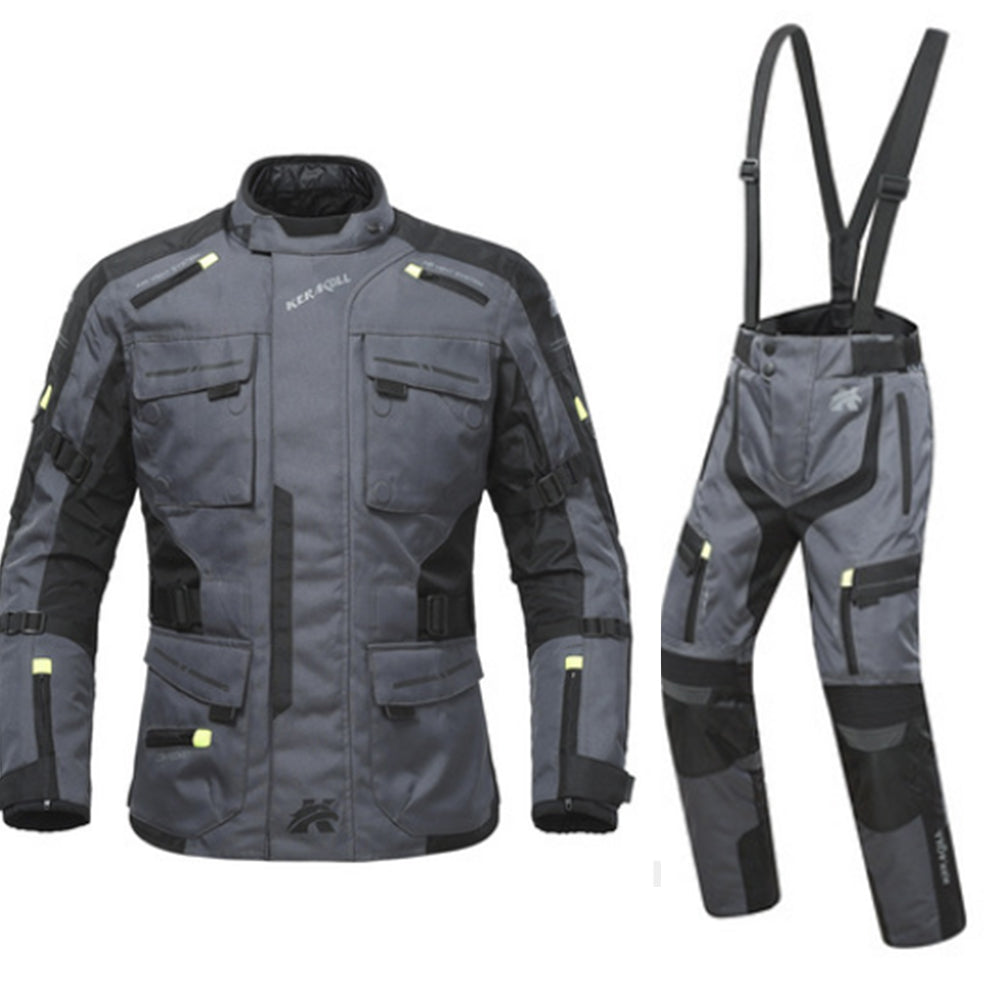 Waterproof off-road motorcycle suit riding racing protective gear durable-J08