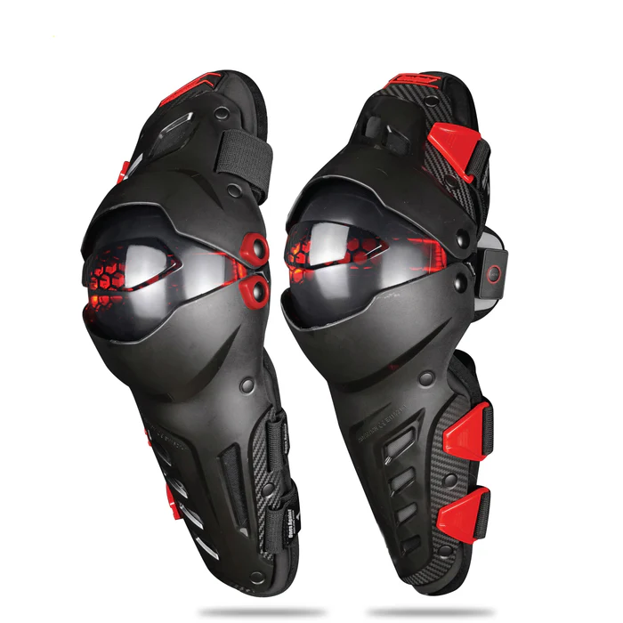 LED Light Cool Off-Road Racing Knee Pads-Y07