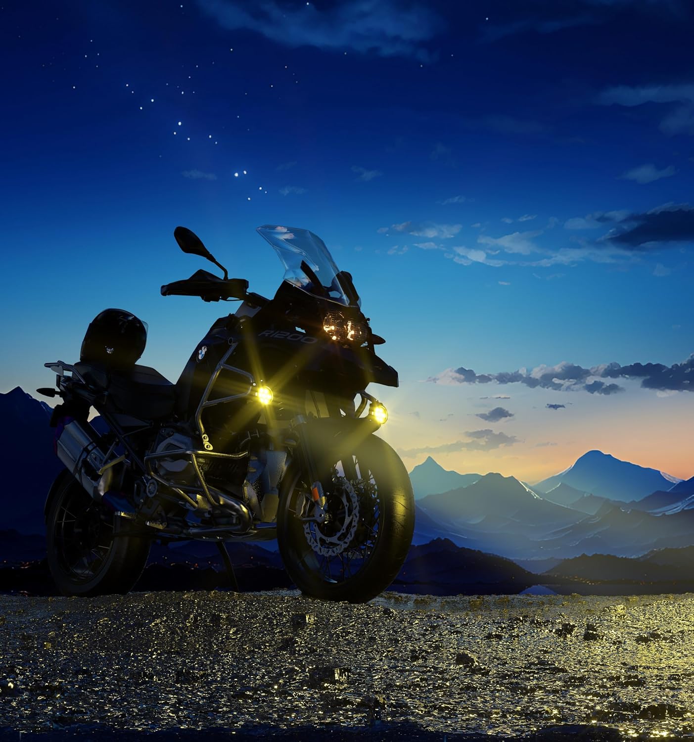 4.5-inch 90W LED Motorcycle Auxiliary Fog Light-D18