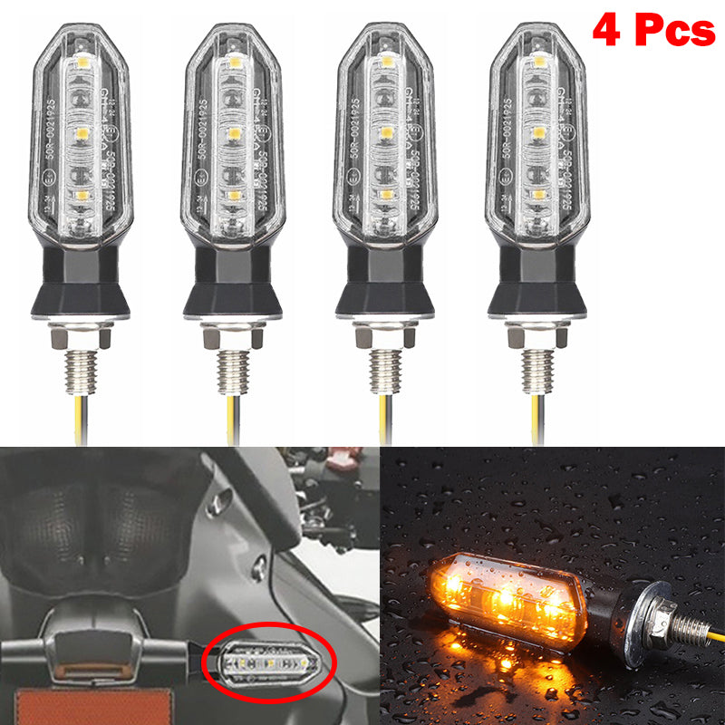 Universal 12V 8mm LED Motorcycle Turn Signal Light-D11