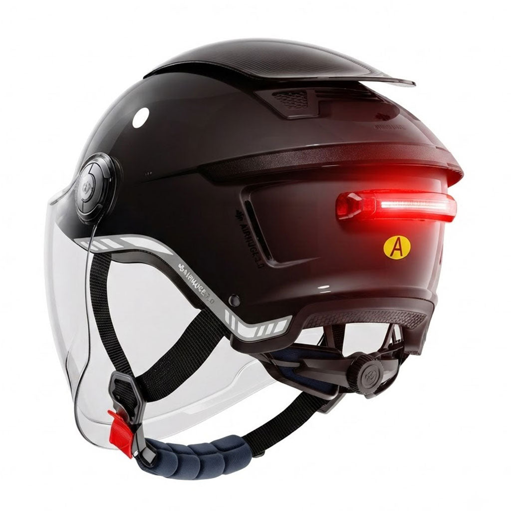 Breathable, sun-protective motorcycle half-helmet-I148