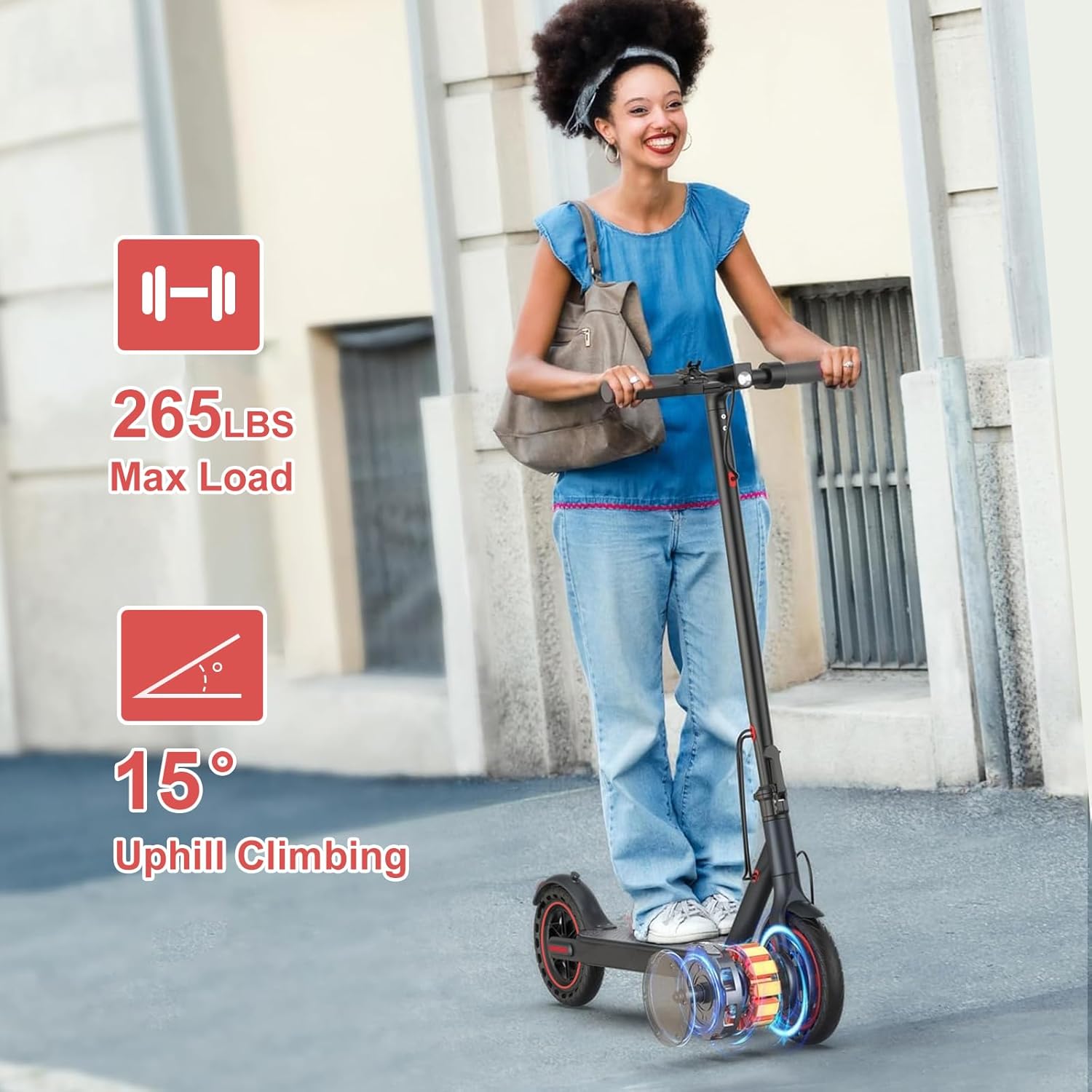 350W Motor Foldable E Scooter - HS-04 Pro