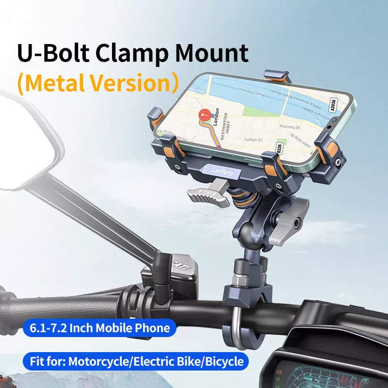đ„Aluminum alloy double shock absorption mobile phone holder-M27
