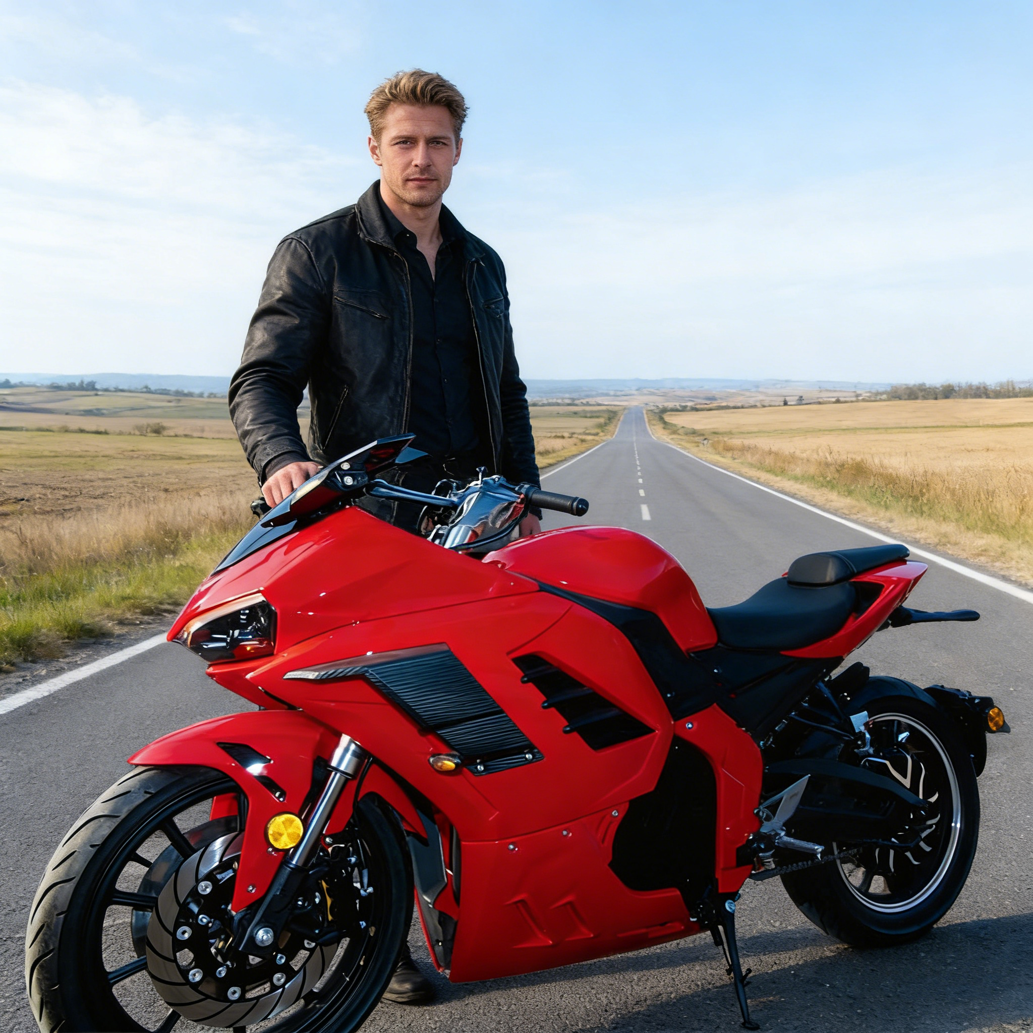 5000w Super Power Racing Sports 2 Wheels Adult Hurricane Model-M12