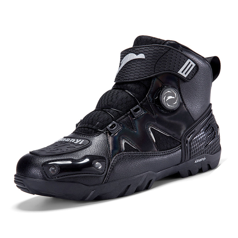 KTVMOTO Men's Motorcycle Riding Shoes Protective Ankle Boots-K172