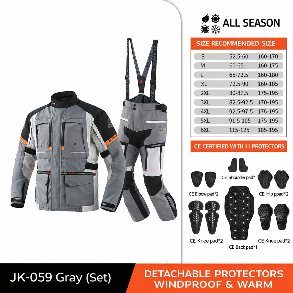 Off-road motorcycle windproof rally racing suit - JK-059