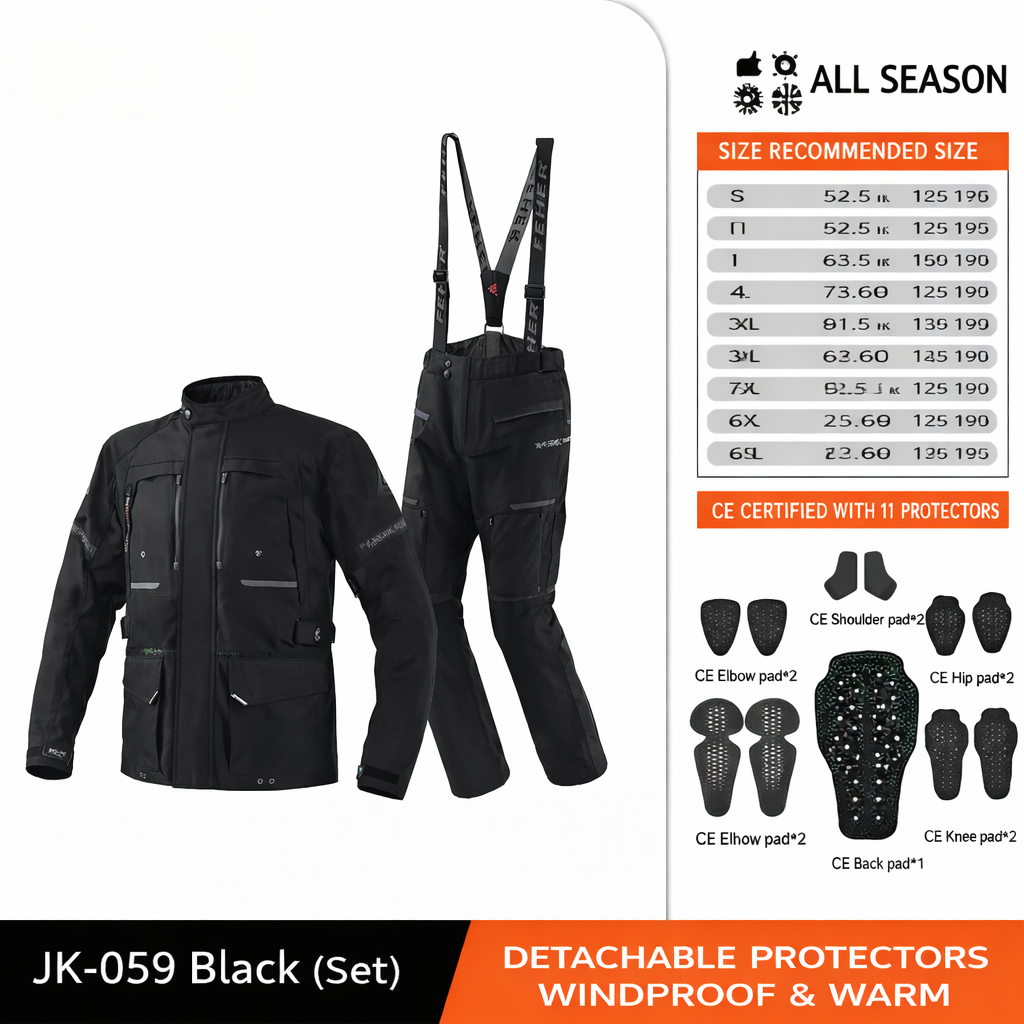 Off-road motorcycle windproof rally racing suit - JK-059