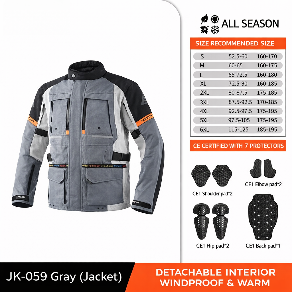 Off-road motorcycle windproof rally racing suit - JK-059