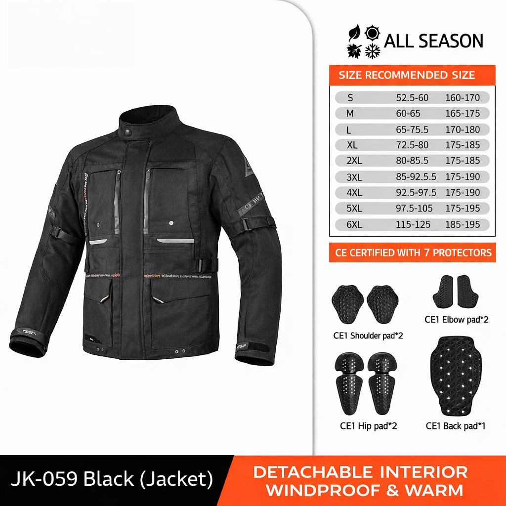 Off-road motorcycle windproof rally racing suit - JK-059