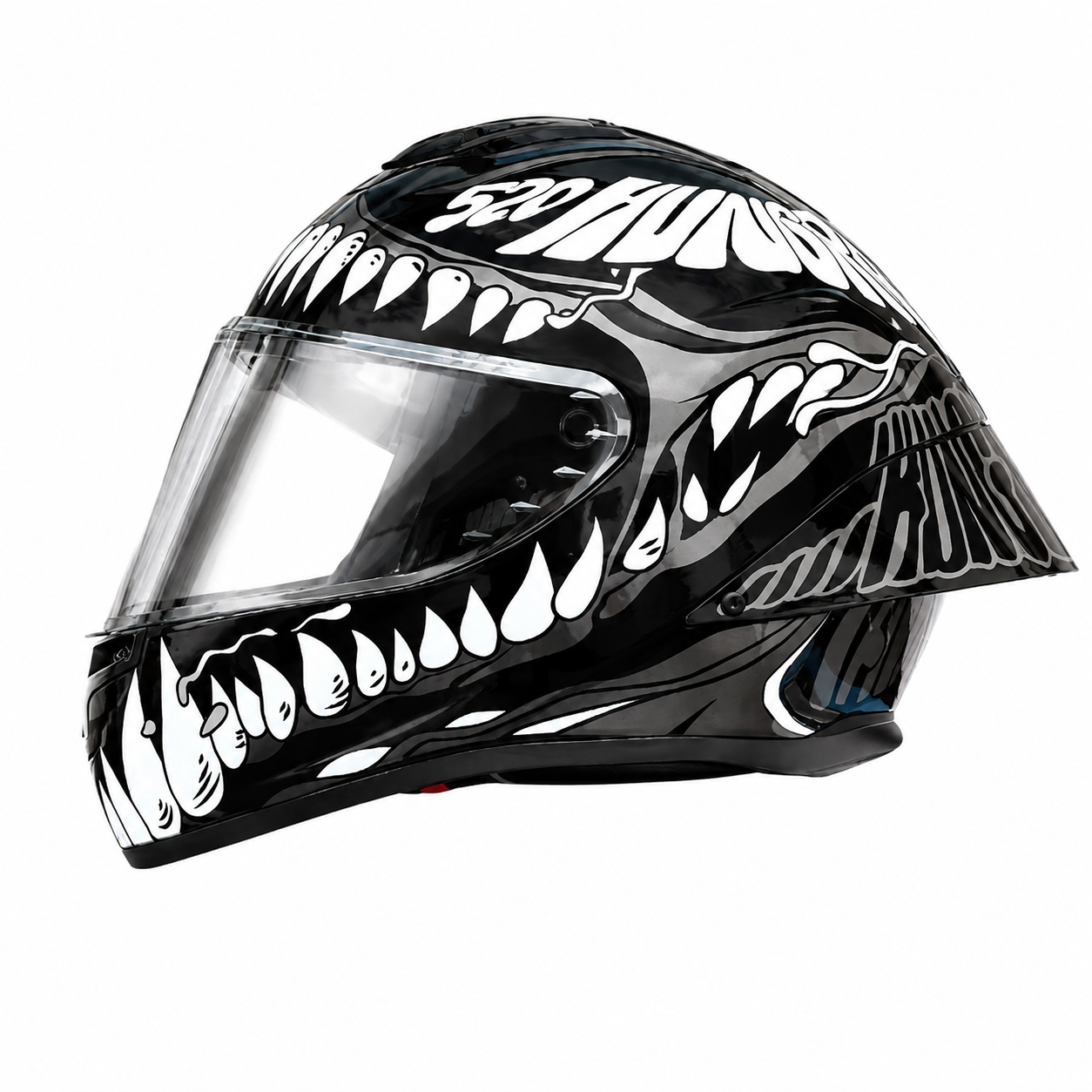 Bluetooth slot for full-face motorcycle helmet-I236