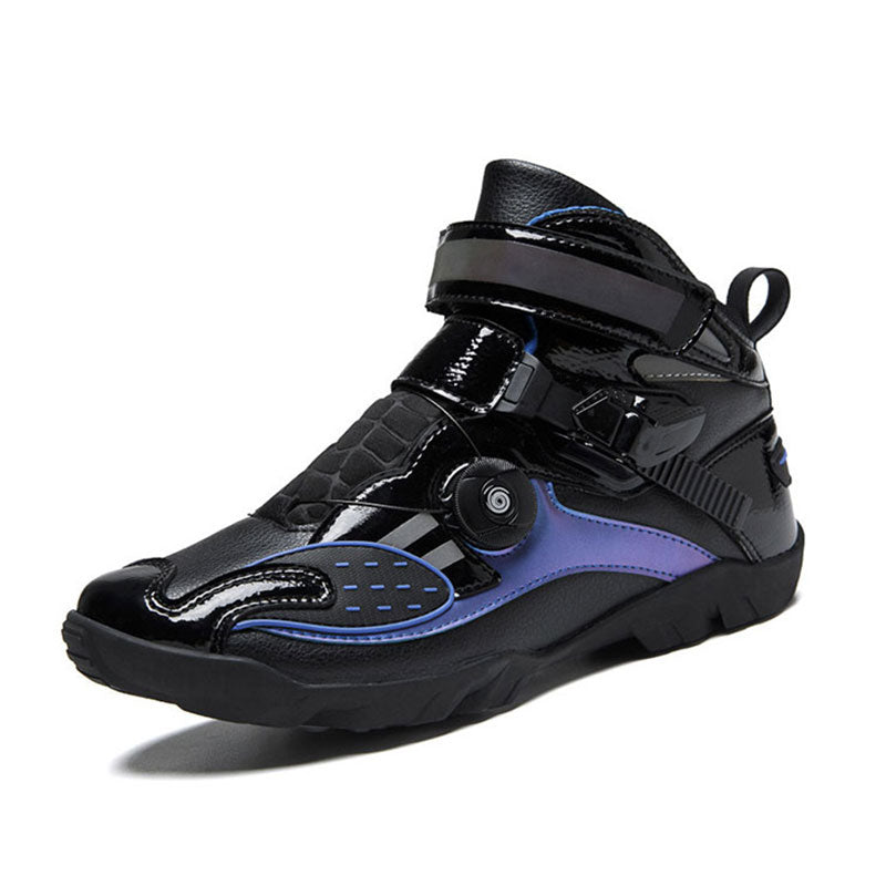 Professional Iridescent Motorcycle Riding Shoes-K135