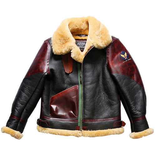 AVFLY General Patton Fur Flying Jacket-A11