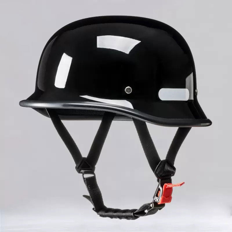 Motorcycle half helmet with goggles-I12