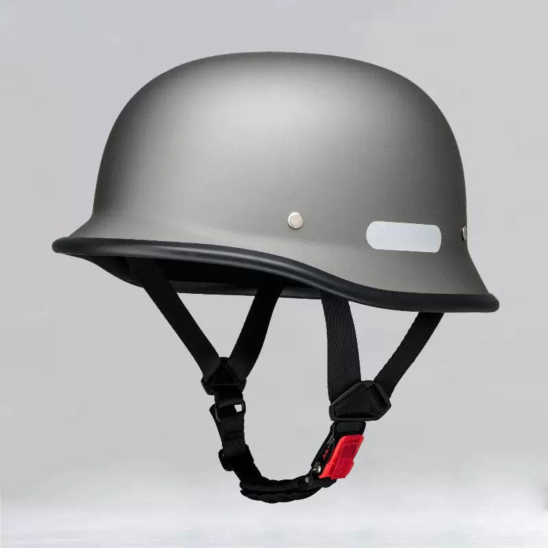 Motorcycle half helmet with goggles-I12
