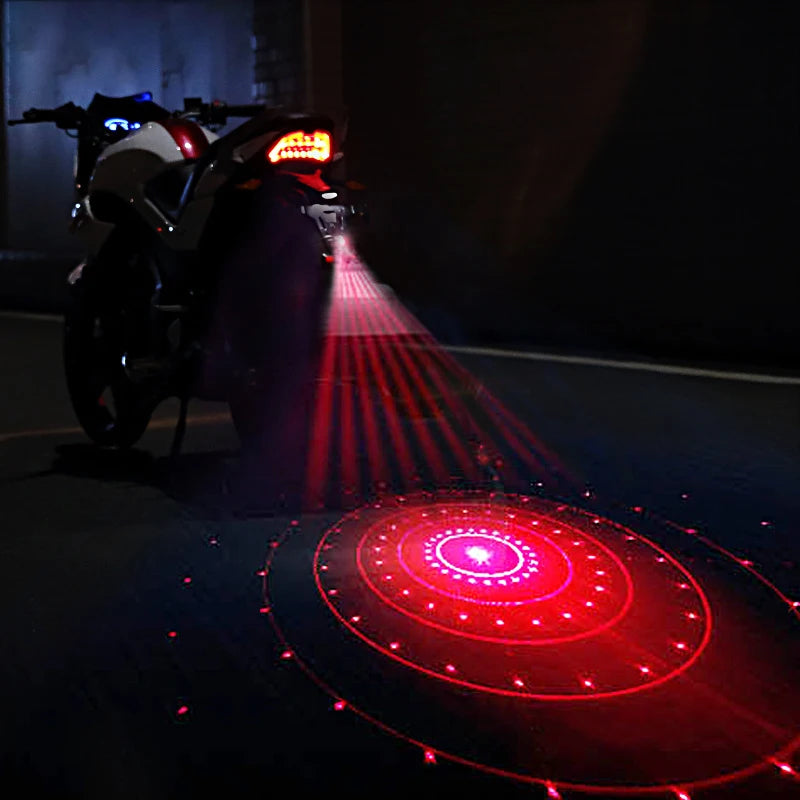 motorcycle flashing pattern collision warning fog lights-D06