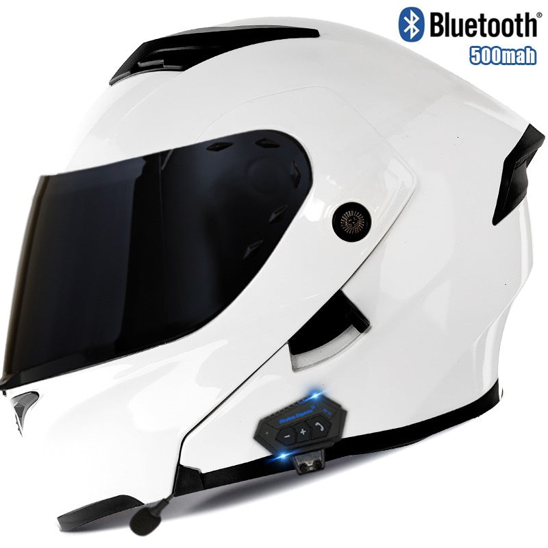 Windproof and noise-reducing full-face racing helmet-I92