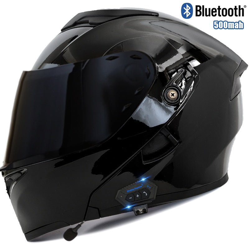 Windproof and noise-reducing full-face racing helmet-I92