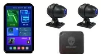 Motorcycle Recorder Dual Recording BSD 77G Millimeter Wave Radar-P09