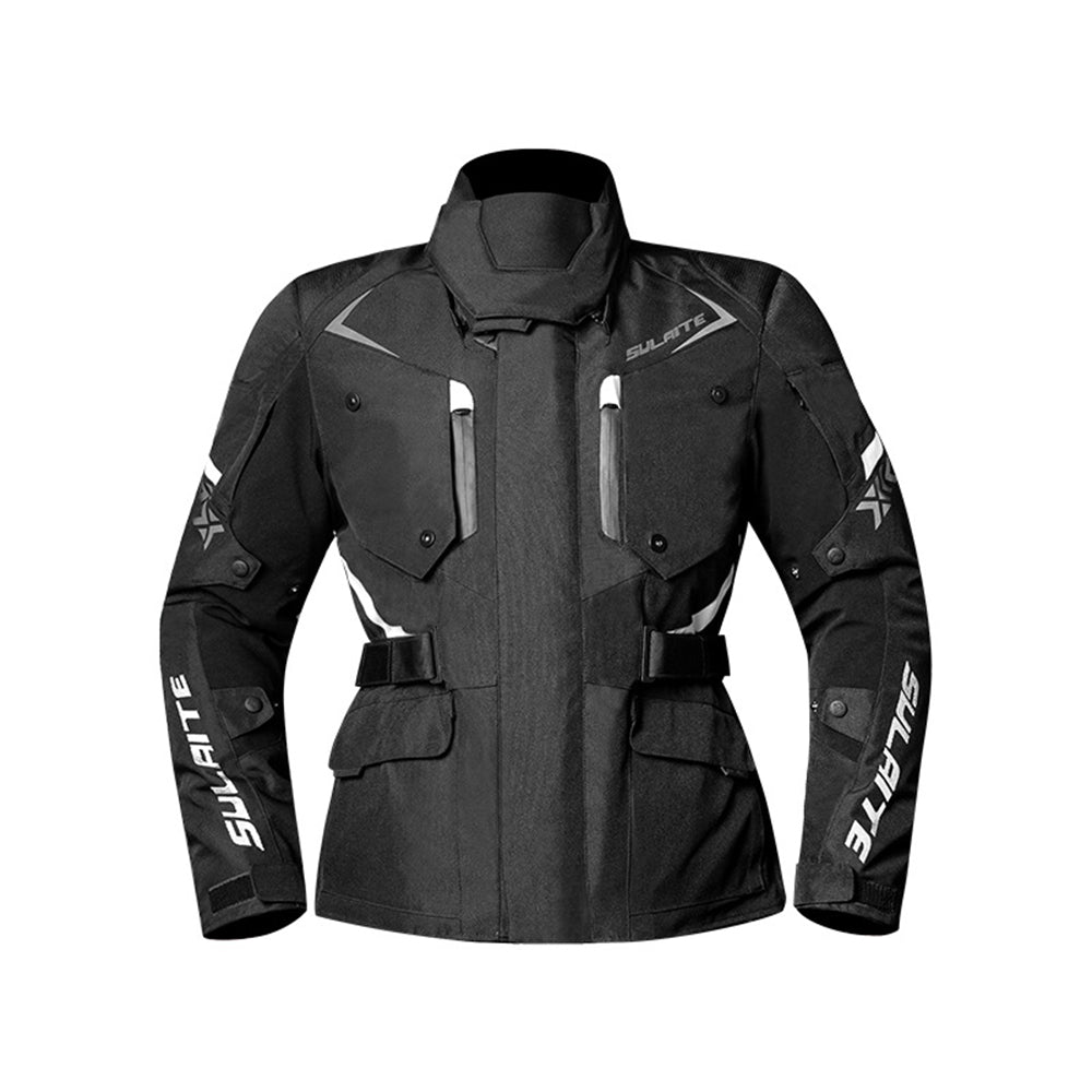 Motorcycle rally windproof and anti-fall racing suit suit-J18