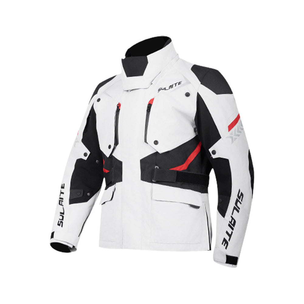 Motorcycle rally windproof and anti-fall racing suit suit-J18