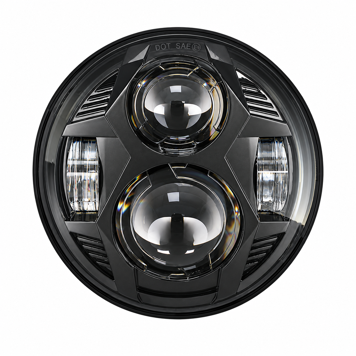 KTVMOTO Harley 5.75/7in LED Motorcycle Headlight, IP67 Waterproof-ML11