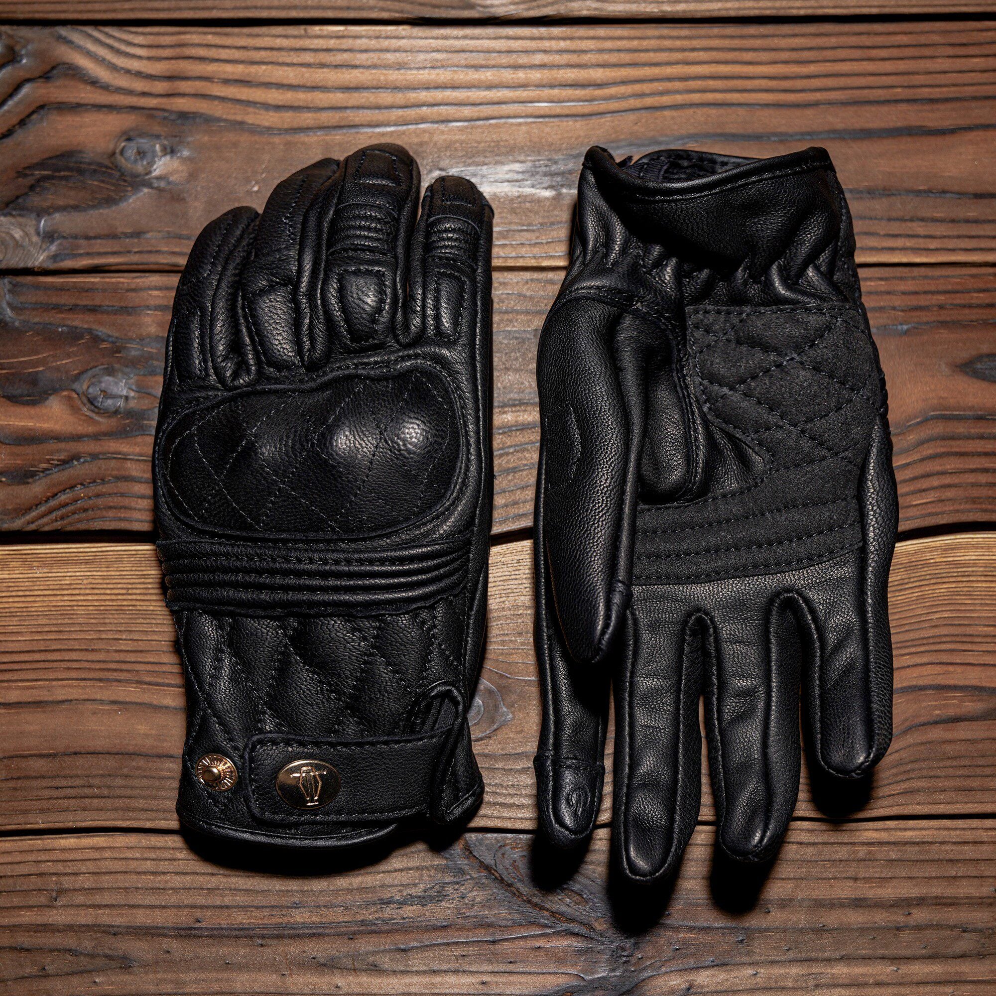 Retro-Style Windproof and Impact-Resistant Cycling Gloves-G49