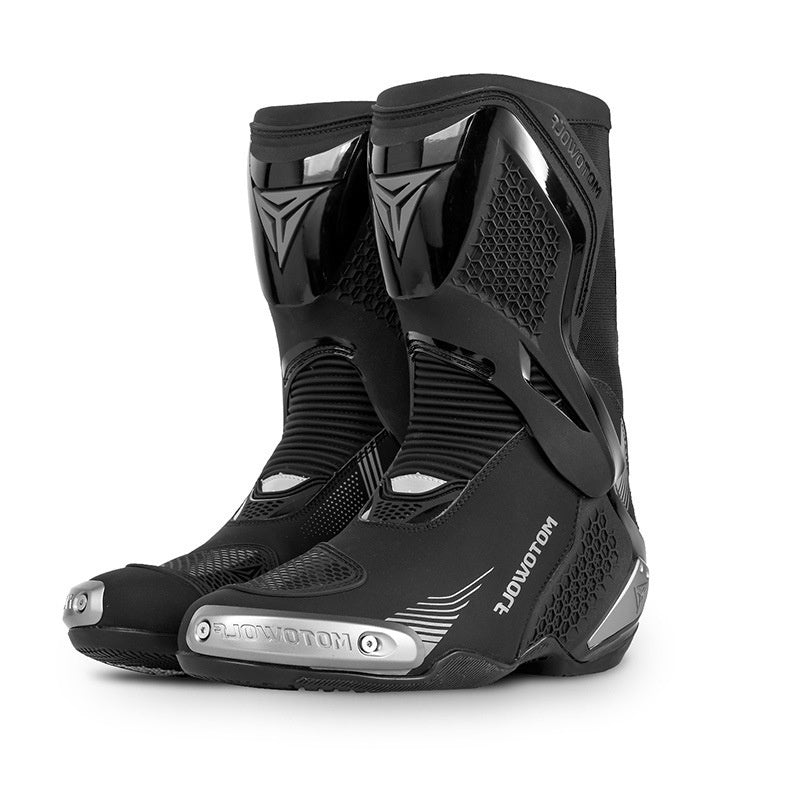 Motorcycle anti-slip and anti-fall riding boots-K54