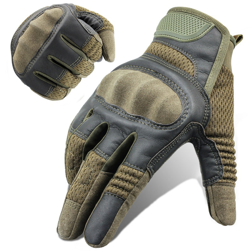 Tactical motorcycle hard knuckle gloves-G55