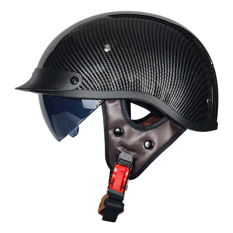 DOT Retro Open-Type Motorcycle Half Helmet Breathable-I13