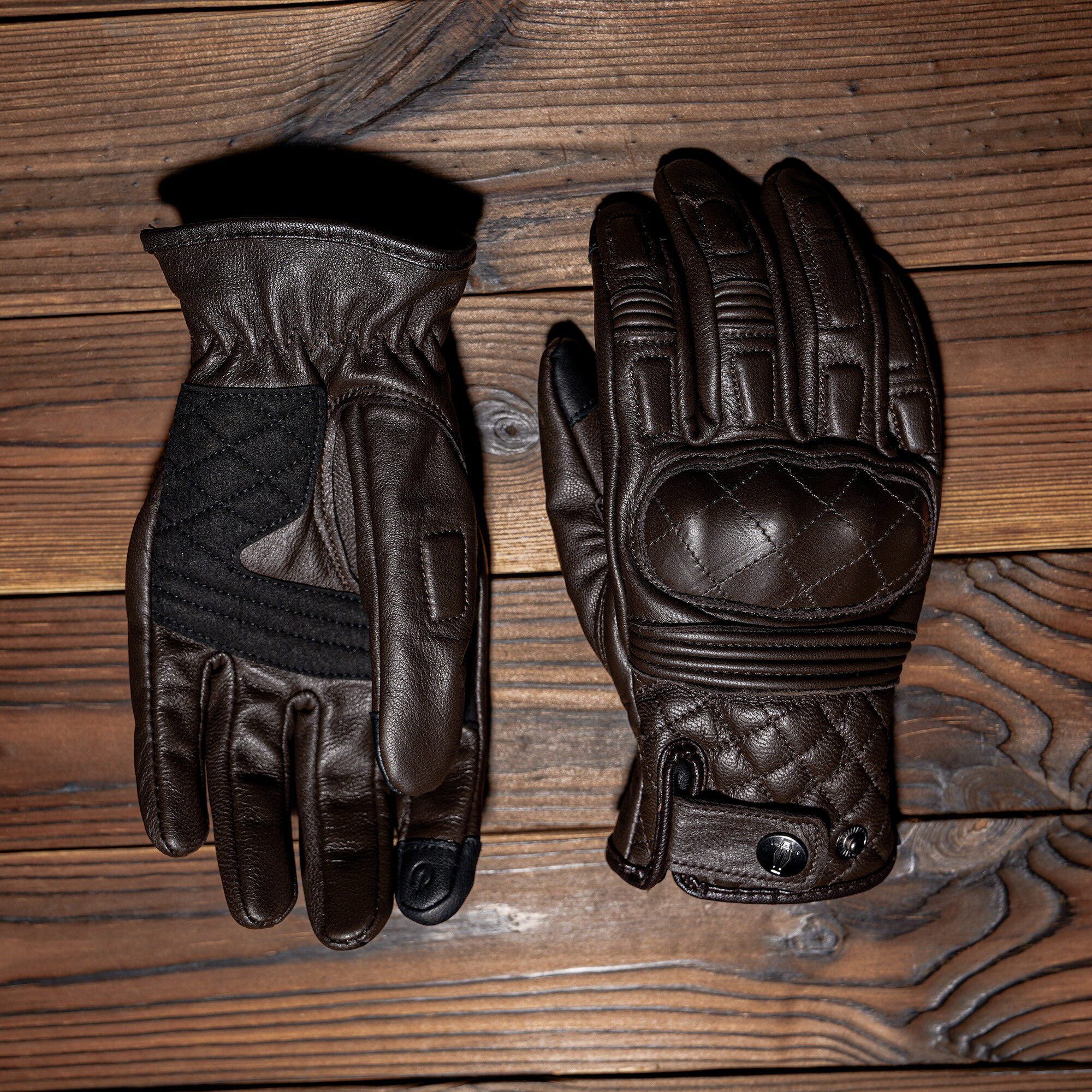 Retro-Style Windproof and Impact-Resistant Cycling Gloves-G49
