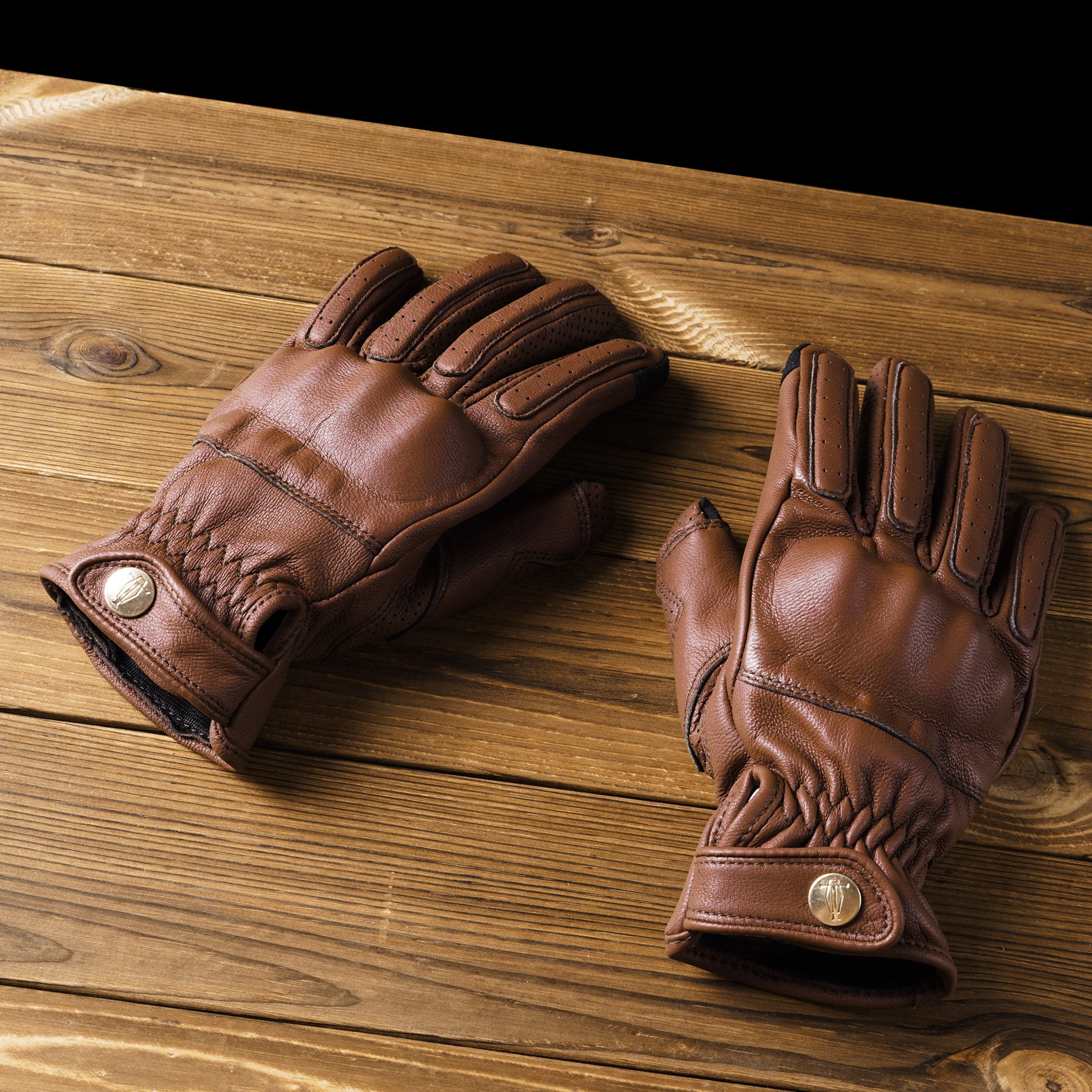 Retro windproof and durable motorcycle gloves-G46