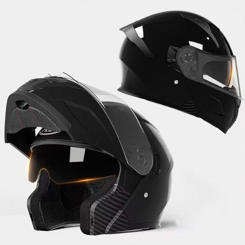 Retro motocross full helmet-I94