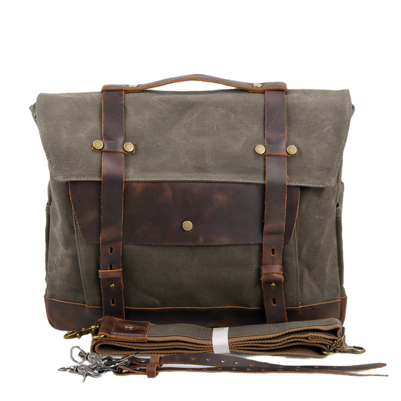 Retro Waterproof Motorcycle Backpack-B08