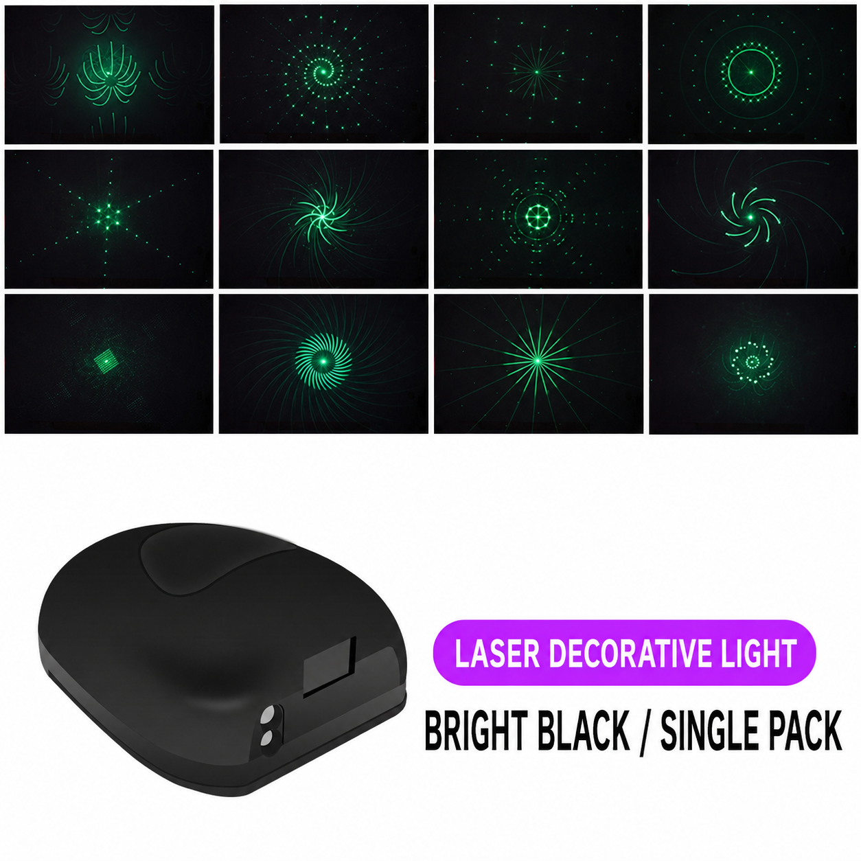Wireless Motorcycle Laser Tail Light with Warning Strobe Projection-D23