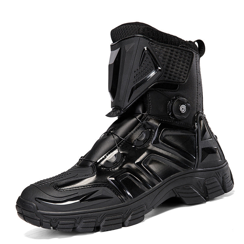 Motorcycle riding boots are waterproof-K90
