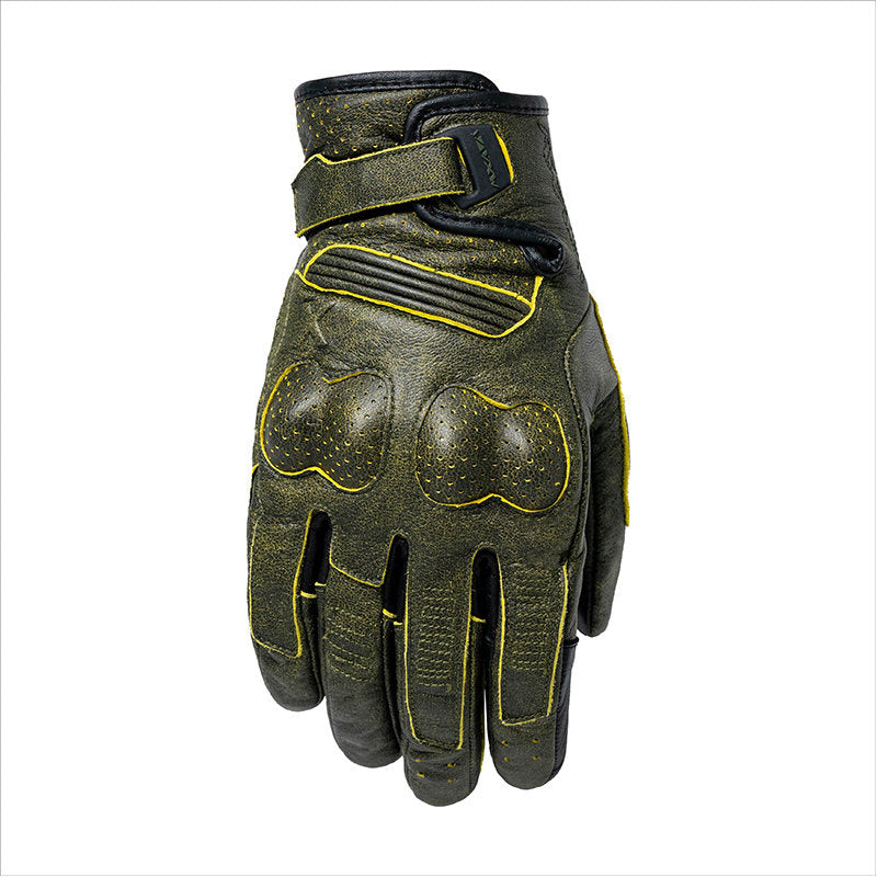 Genuine Leather Retro Motorcycle Gloves-G78